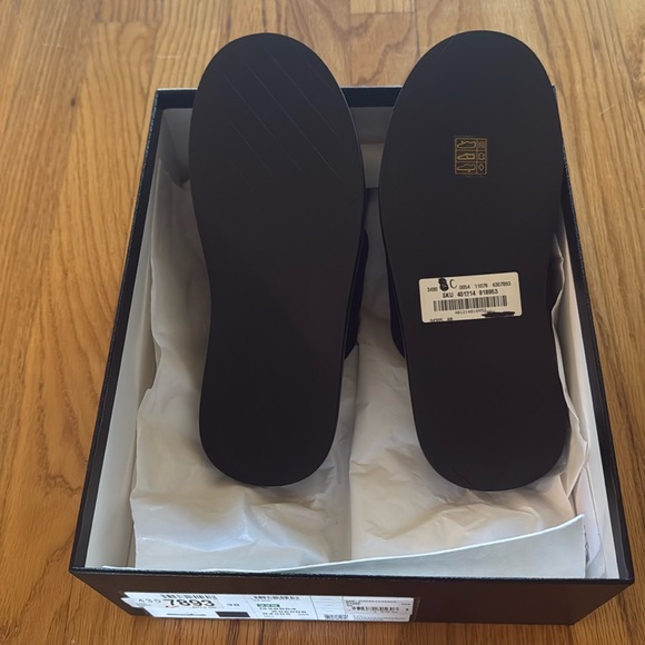 CHANEL CC interlocking Criss Cross Slides Slides size 38 - Picture 11 of 14